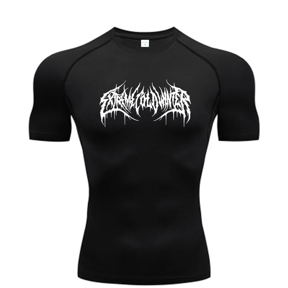 Summer Compression Sweatshirt Short Sleeve Men's Fitness T-Shirt Running Quick-Dry Top Gym Workout Bodybuilding T-Shirt S-3XL Summer Compression Sweatshirt Short Sleeve Men's Fitness T-Shirt Running Quick-Dry Top Gym Workout Bodybuilding T-Shirt S-3XL