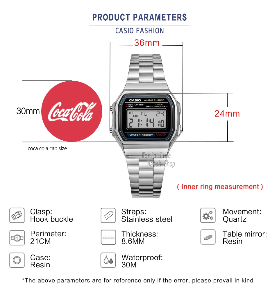 2021Casio watch for men  30m Waterproof Small squares Mature Business Quartz  military Wrist Watch relogio masculino