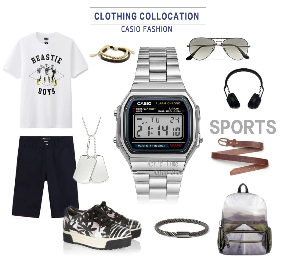 2021Casio watch for men  30m Waterproof Small squares Mature Business Quartz  military Wrist Watch relogio masculino