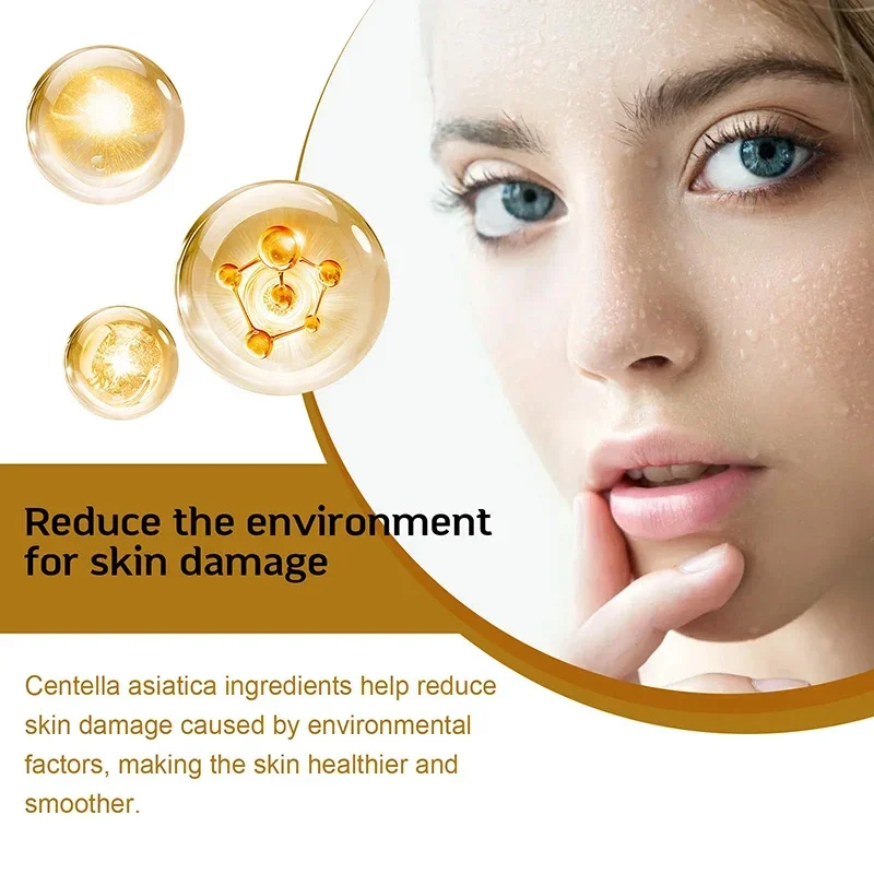 Centella Asiatica Face Serum Nourish Dry Skin Smoothing Rejuvenation Skin Brightening Whitening Cream Facial Moisturizer Korean