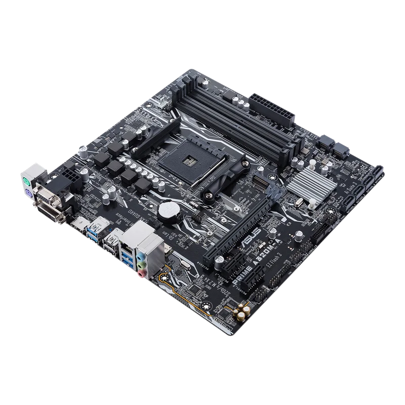 ASUS PRIME A320M-A  AMD A320 AM4 Motherboard For Ryzen 5/3/7 5600G 3600 5700G CPU DDR4 USB2.0 HDMI M.2 Micro ATX Mainboard