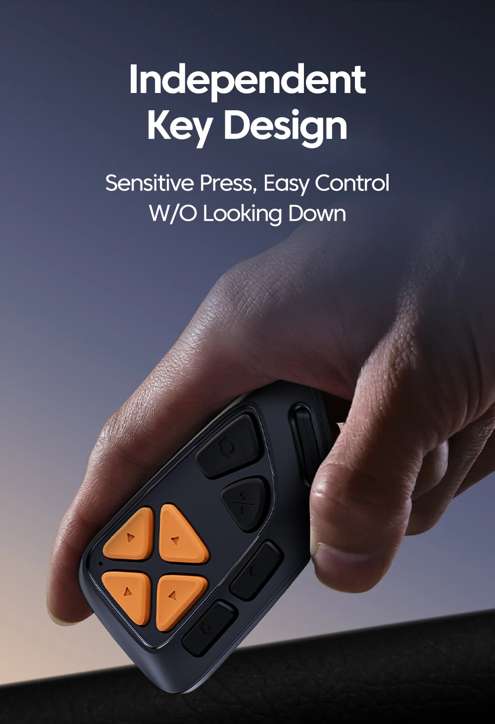 Mute Button Remote Page Turner Wireless Bluetooth Remote Control Page Turner Camera Photo Video Clicker Remote for Android iOS