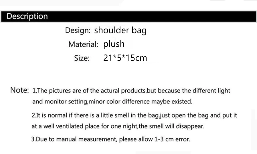 Plush Faux Fur Tote Bag for Women Winter Shoulder Bag Casual Fluffy Crossbody Bags Fashion Chain Handbag Girls Soft Purse