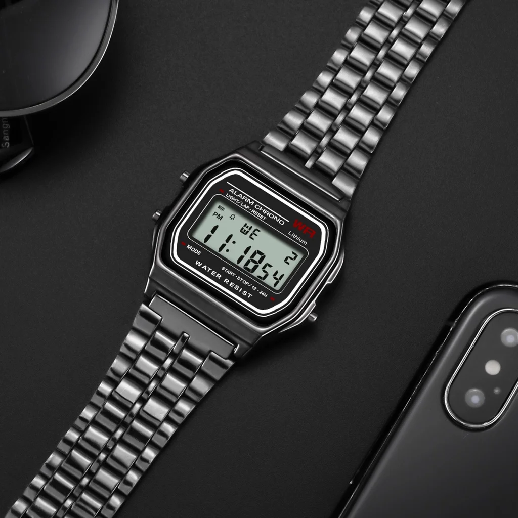 2025 Digital Watches For Men Sports Waterproof Bracelet Clock Gold Electronice LED Wristwatch Women Casucal montre homme relogio