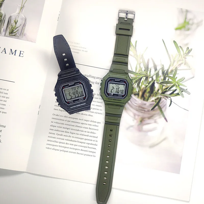 2025 Digital Watches For Men Sports Waterproof Bracelet Clock Gold Electronice LED Wristwatch Women Casucal montre homme relogio