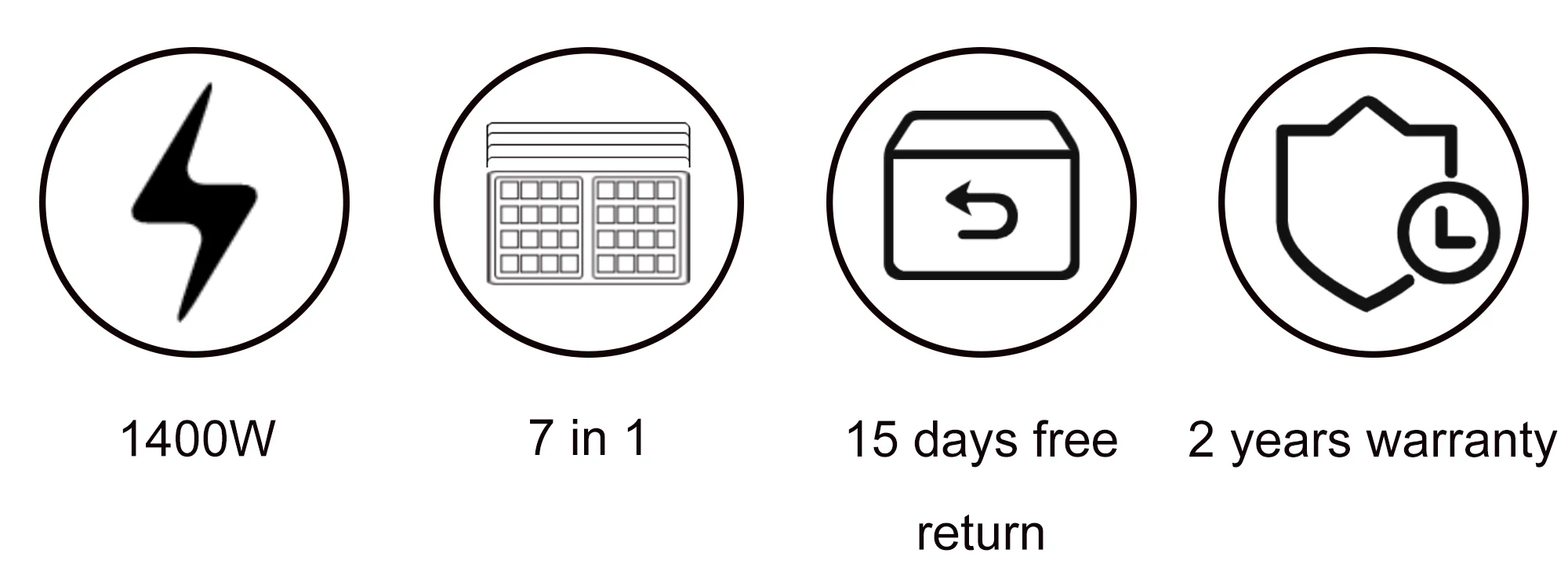 7 In 1 Waffles Maker Electric Sandwiches Machine Cooking Appliances Bread Machine Cake Breakfast Waffle Pot Baking Pan Sonifer