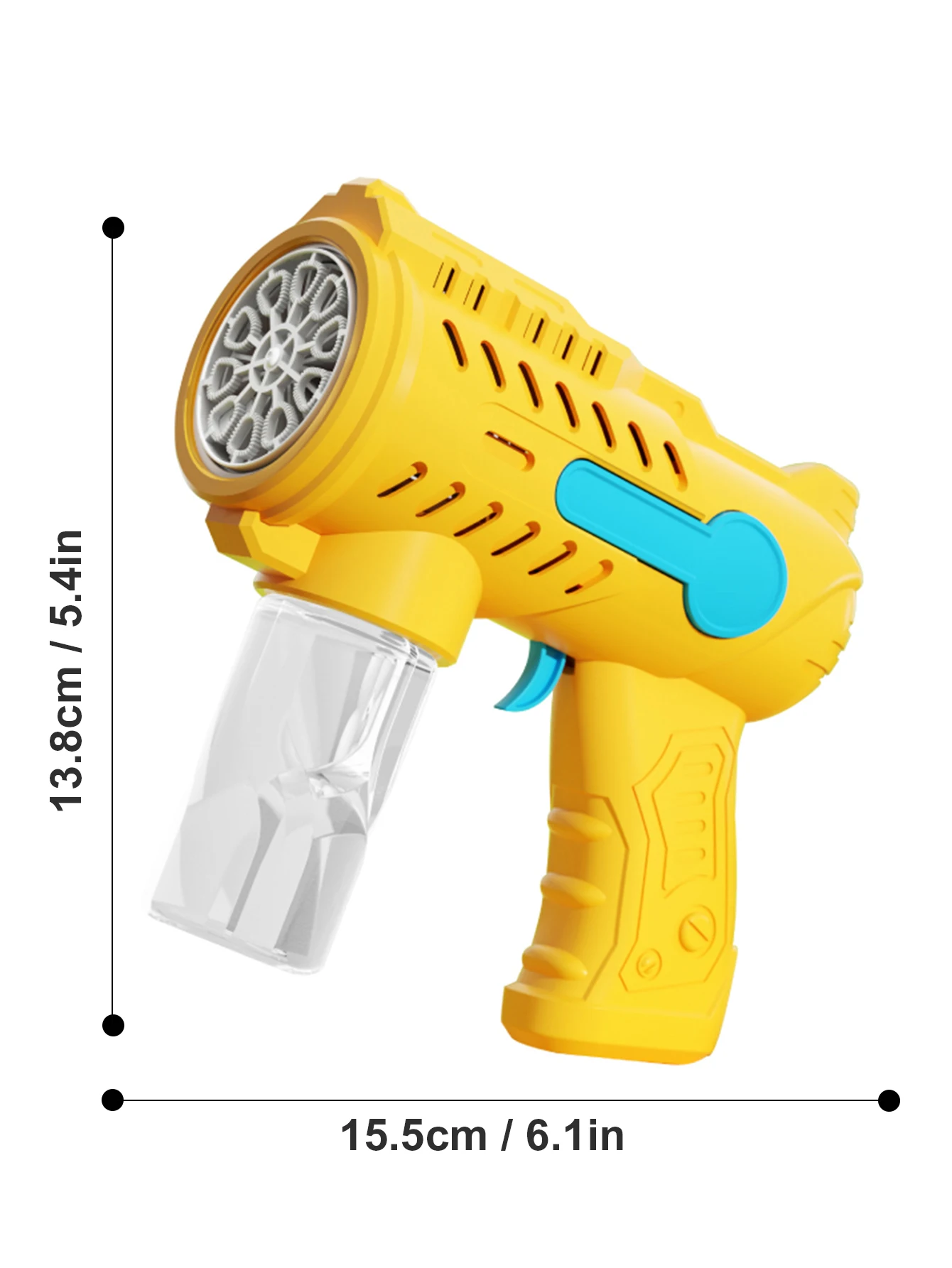 Outdoor wedding bubble gun toy, children's bubble toy, parent-child interactive game without battery bubble water